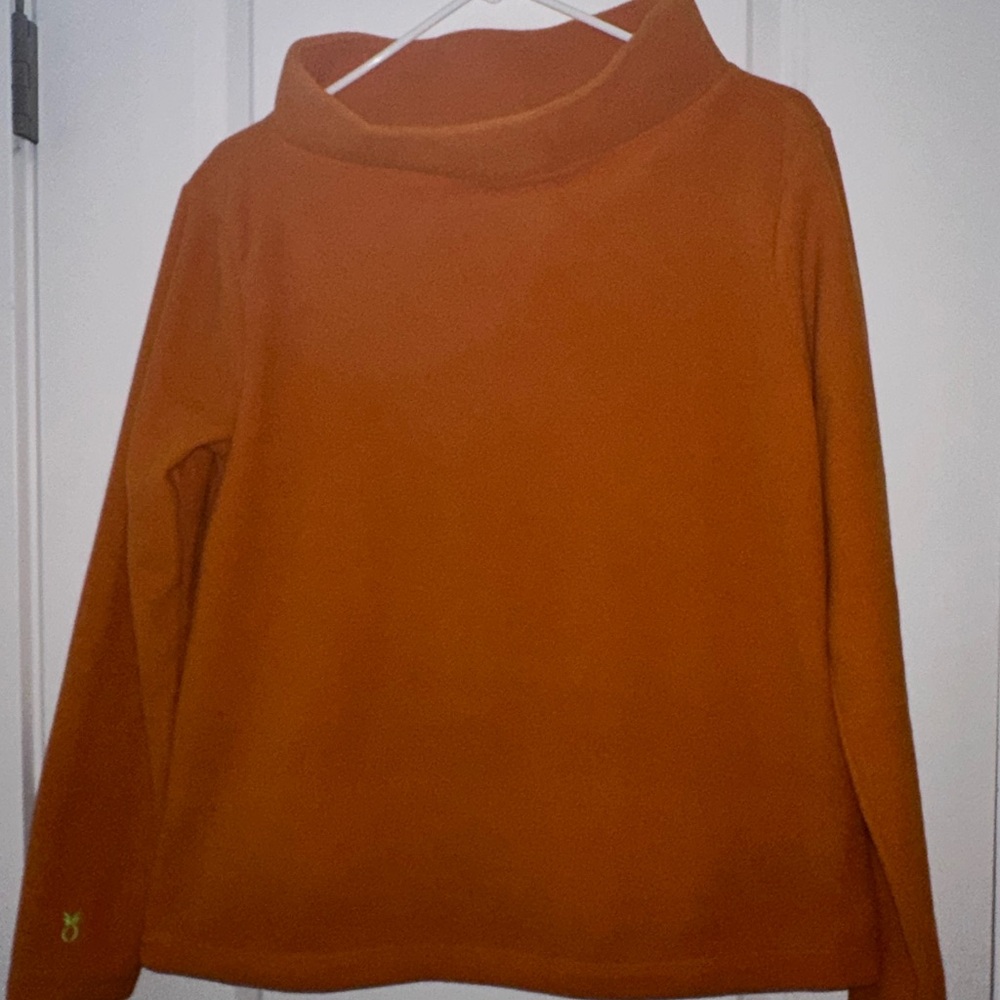 Dudley Stephens Orange Cowl Neck Sweater